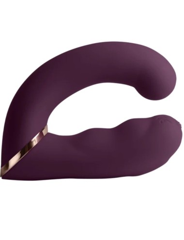 ROCKS-OFF - GEMINI DUAL VIBRATOR G-SPOT KLITORIS STIMULATOR LILA