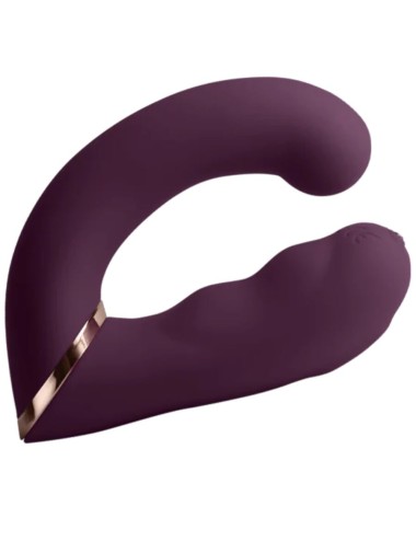 ROCKS-OFF - GEMINI DUAL VIBRATOR G-SPOT KLITORIS STIMULATOR LILA