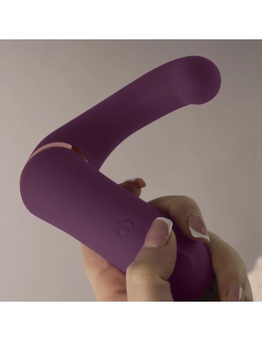 ROCKS-OFF - GEMINI DUAL VIBRATOR G-SPOT KLITORIS STIMULATOR LILA