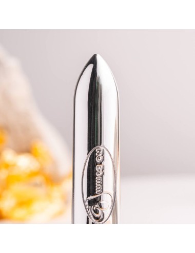 ROCKS-OFF - RO-80 CHROM VIBRIERENDES BULLET SILBER