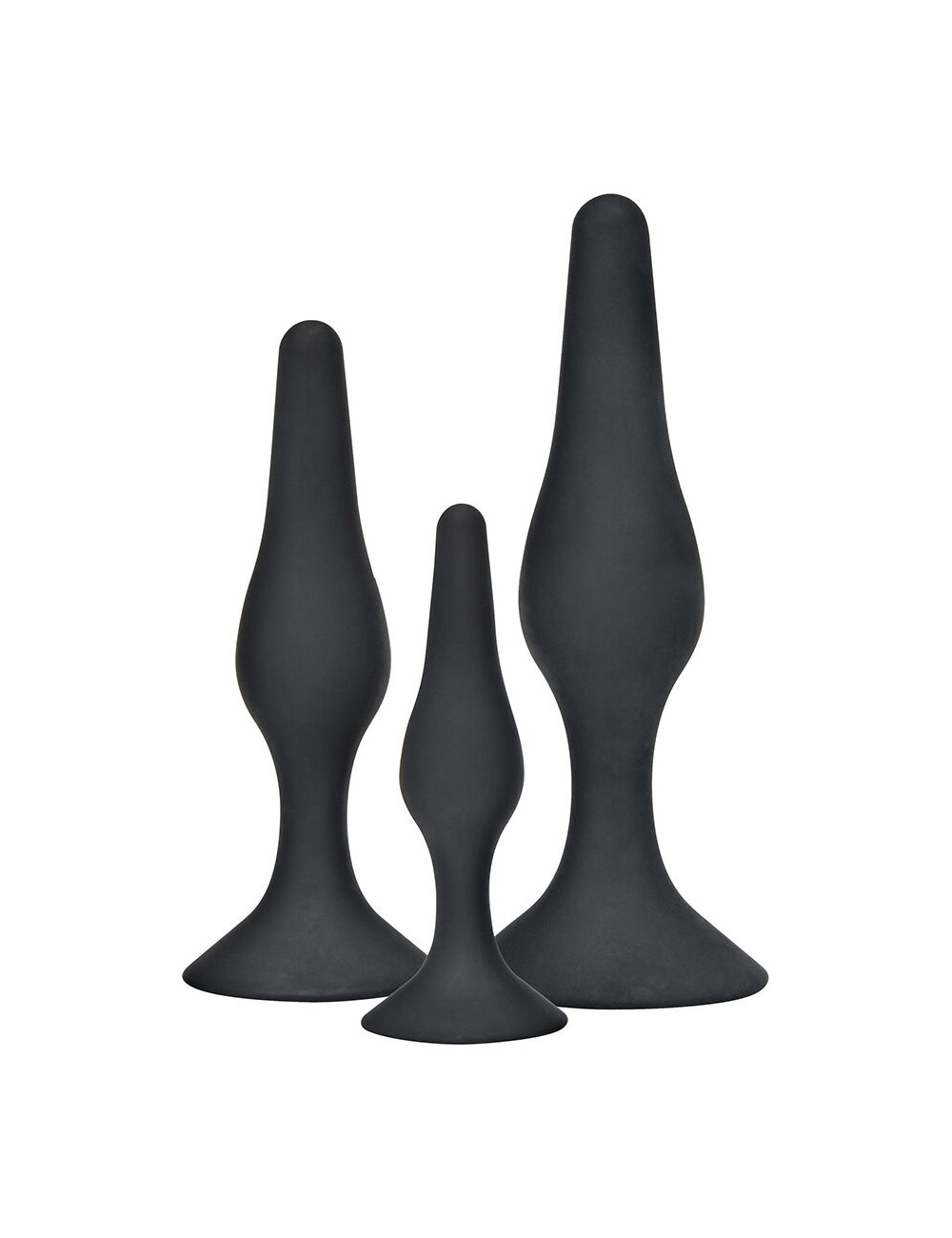 TOYJOY - ANAL PLAY CURVY COMPANIONS ANAL PLUG 3 STÜCK SCHWARZ TOYJOY - ANAL PLAY CURVY COMPANIONS ANAL PLUG 3 STÜCK SCHWARZ