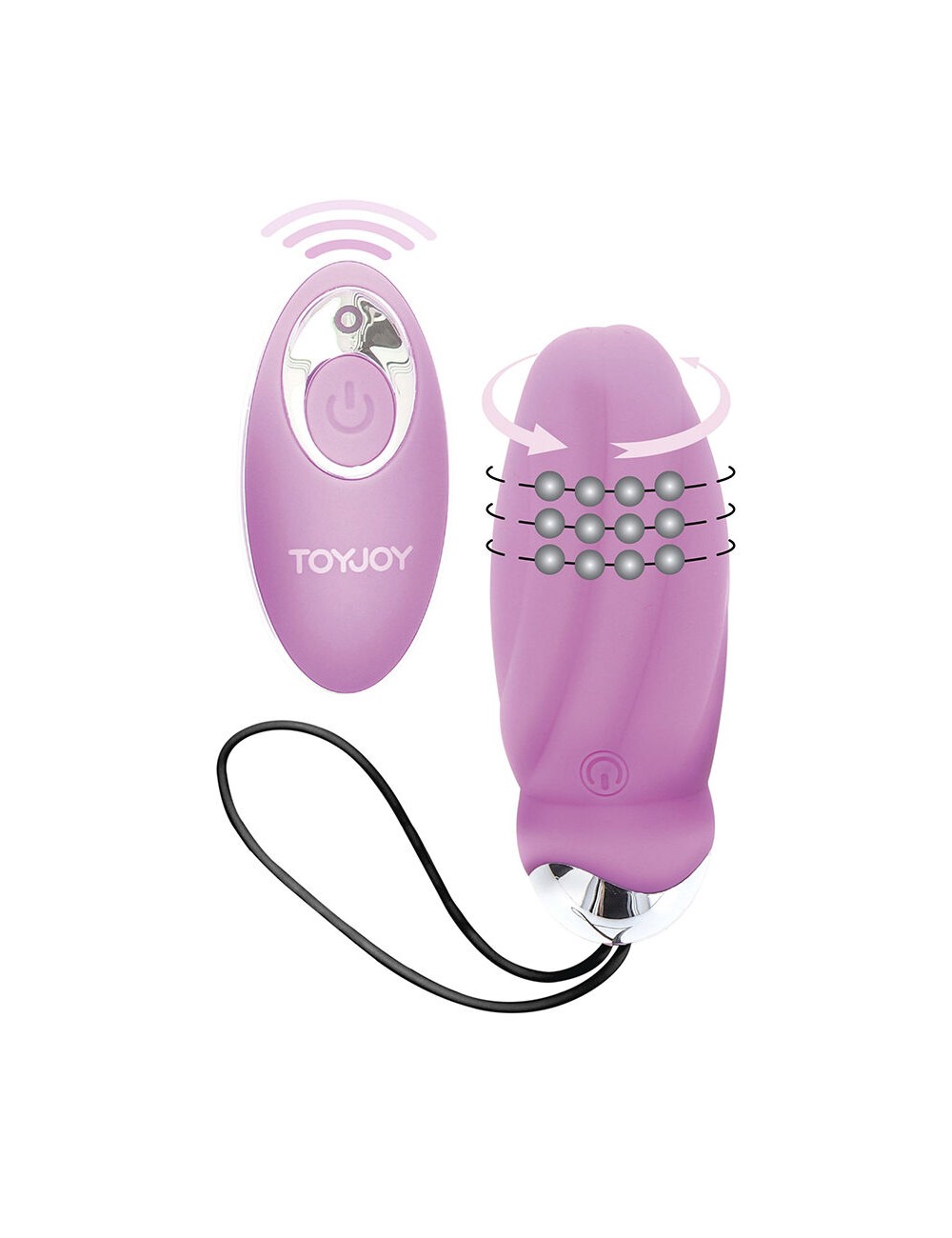 TOYJOY - HAPPINESS YOU CRACK ME UP ROSA VIBRATOR MIT FERNBEDIENUNG