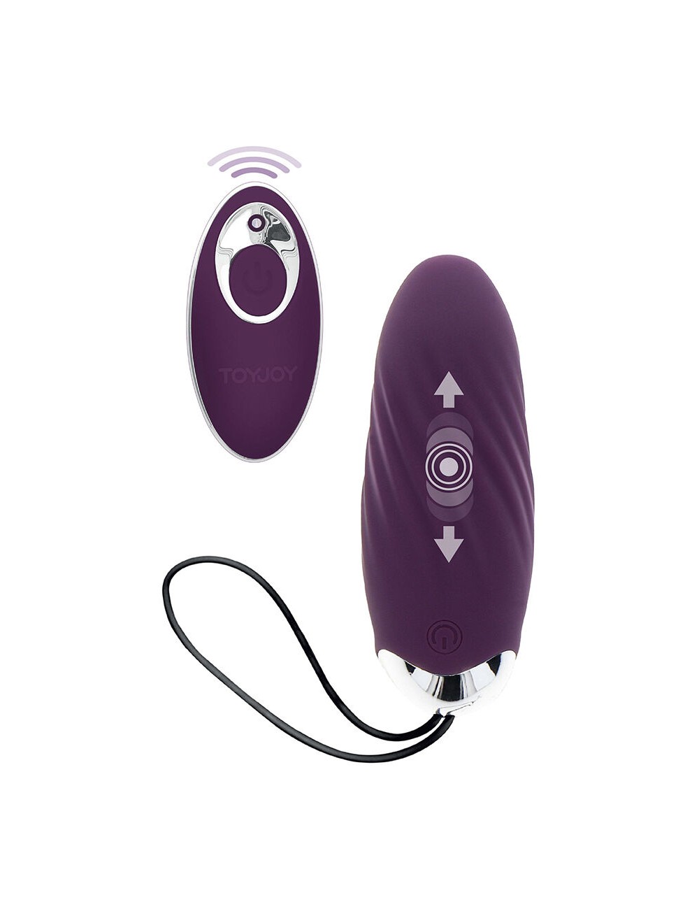 TOYJOY - HAPPINESS KNOCK KNOCK EGGSTAVAGANT VIBRATOR FERNBEDIENUNG LILA
