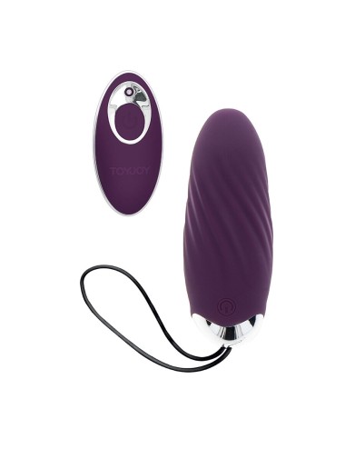 TOYJOY - HAPPINESS KNOCK KNOCK EGGSTAVAGANT VIBRATOR FERNBEDIENUNG LILA