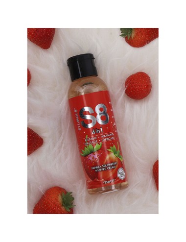 STIMUL8 - S8 4 IN 1 ERDBEER-DESSERT-SCHMIERMITTEL 125 ML
