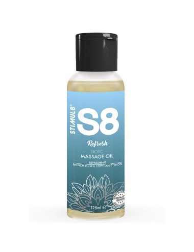 STIMUL8 - S8 REFRESH BAUMWOLLMASSAGEÖL 125 ML