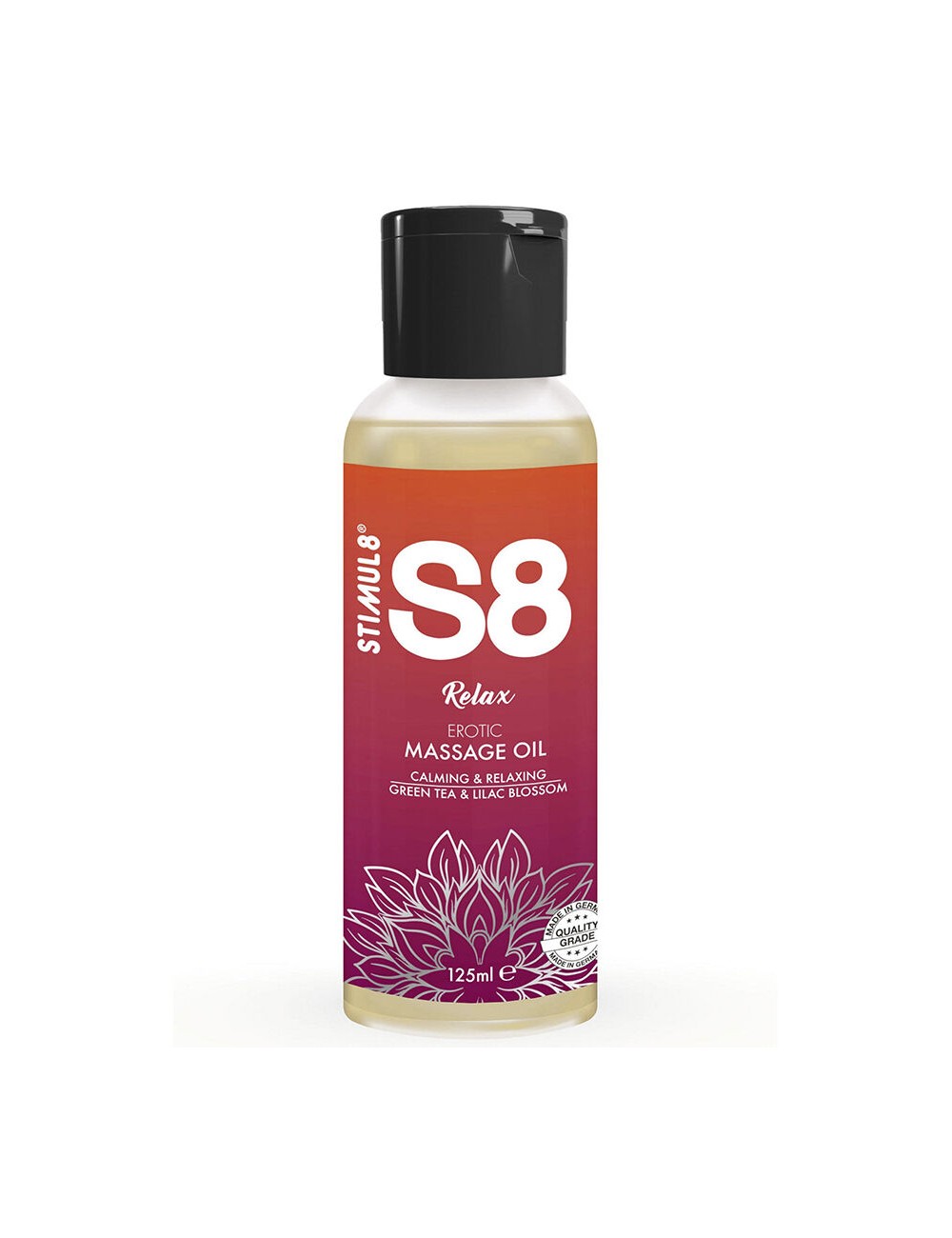 STIMUL8 - S8 RELAX GRÜNER TEE MASSAGEÖL 125 ML