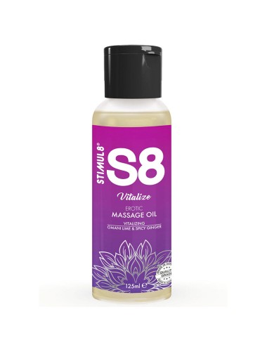 STIMUL8 - S8 VITALISIERENDES LIMETTEN-MASSAGEÖL 125 ML