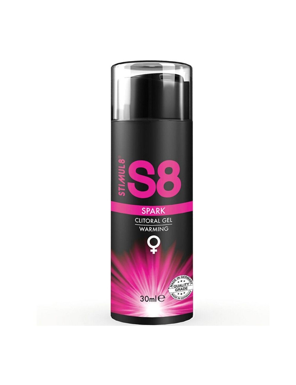 STIMUL8 - S8 SPARK KLITORIS-STIMULATIONSGEL MIT WÄRMEEFFEKT 30 ML STIMUL8 - S8 SPARK KLITORIS-STIMULATIONSGEL MIT WÄRMEEFFEKT 30 ML