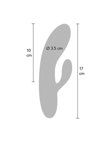 TOYJOY - LILA KANINCHENVIBRATOR SPLENDER LIGHT