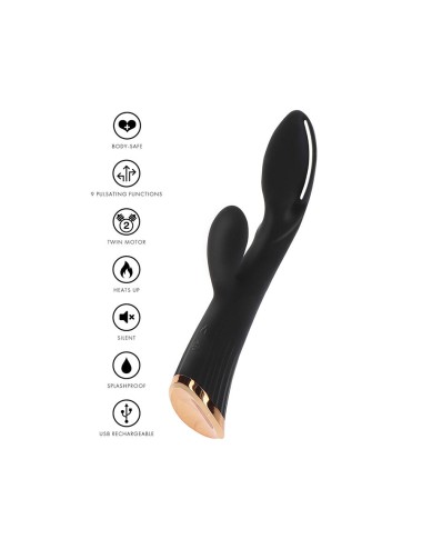 TOYJOY - IVY CASSIA XTRA INTENSIVE KLITORIS-STIMULATOR-VIBRATOR SCHWARZ