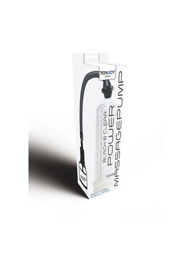 TOYJOY - LEISTUNGSSTARKE MASSAGEPUMPE MIT TRANSPARENTER HÜLLE