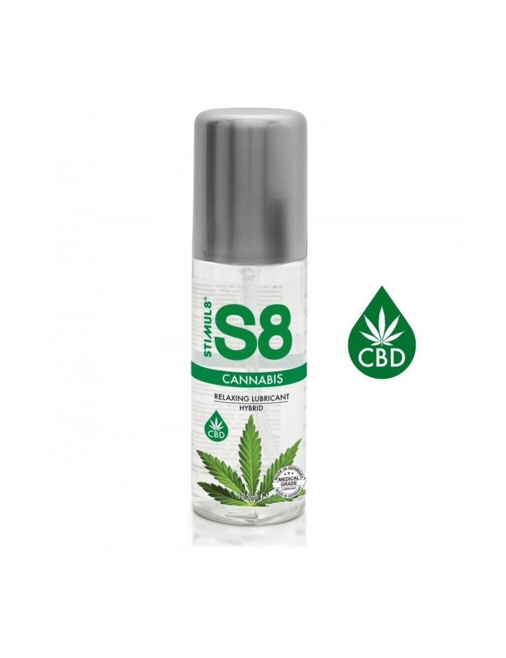 STIMUL8 - S8 CANNABIS HYBRID-SCHMIERMITTEL 125 ML STIMUL8 - S8 CANNABIS HYBRID-SCHMIERMITTEL 125 ML
