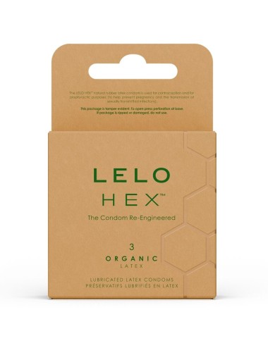 LELO - HEX BIO-KONDOMBOX 3 EINHEITEN