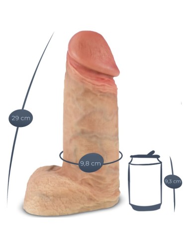 SILEXD - MODELL 1 XTREME PREMIUM SILIKON REALISTISCHER PENIS 28 CM