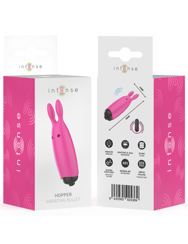 INTENSE - HOPPER PINK VIBRIERENDES BULLET 8,3 X 2,4 CM