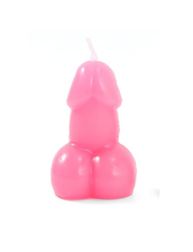 DIABLO PICANTE – PENISFÖRMIGE KERZE IN FUCHSIA