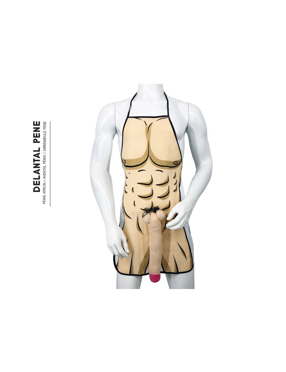 DIABLO PICANTE – 3D-PENIS-SCHÜRZE MUSKULÄR UND KRAFTVOLL