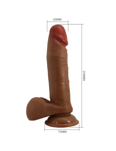 BAILE - ABEL REALISTISCHER DILDO 21 CM MULATTE