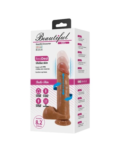 BAILE - ABEL REALISTISCHER DILDO 21 CM MULATTE