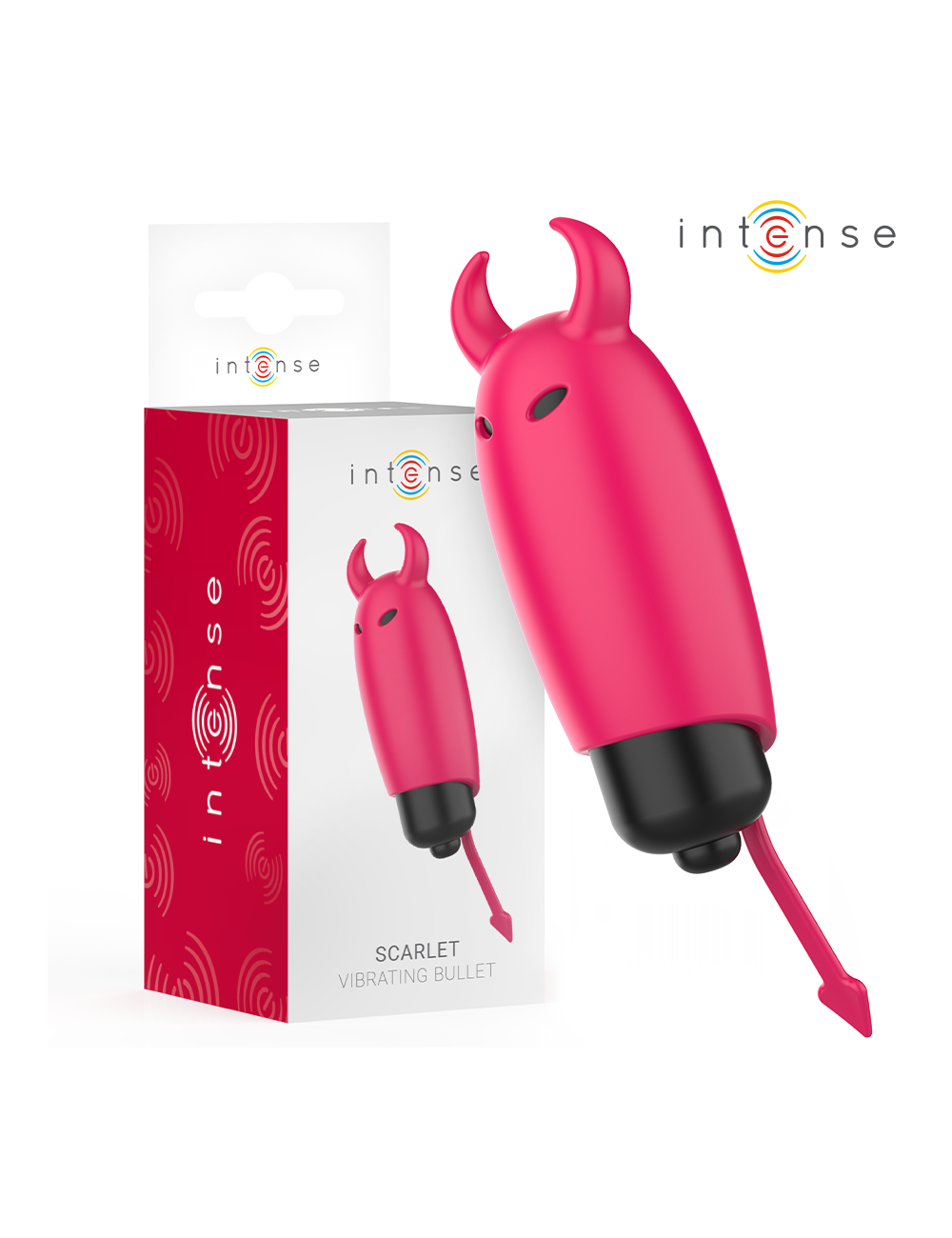INTENSE - SCARLET VIBRIERENDE KUGEL RED DEMON 9 INTENSE - SCARLET VIBRIERENDE KUGEL RED DEMON 9