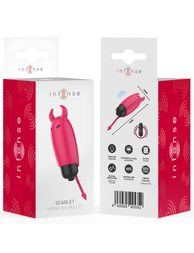 INTENSE - SCARLET VIBRIERENDE KUGEL RED DEMON 9,3 X 2,4 CM