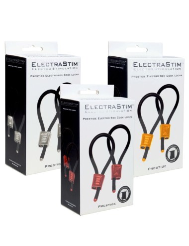 ELECTRASTIM - PRESTIGE ELECTRA LOOPS VERSTELLBARE COCKRINGE ROT