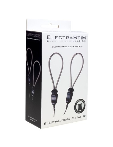 ELECTRASTIM - ELECTRALOOPS E-STIM VERSTELLBARE PENISRINGE AUS METALL