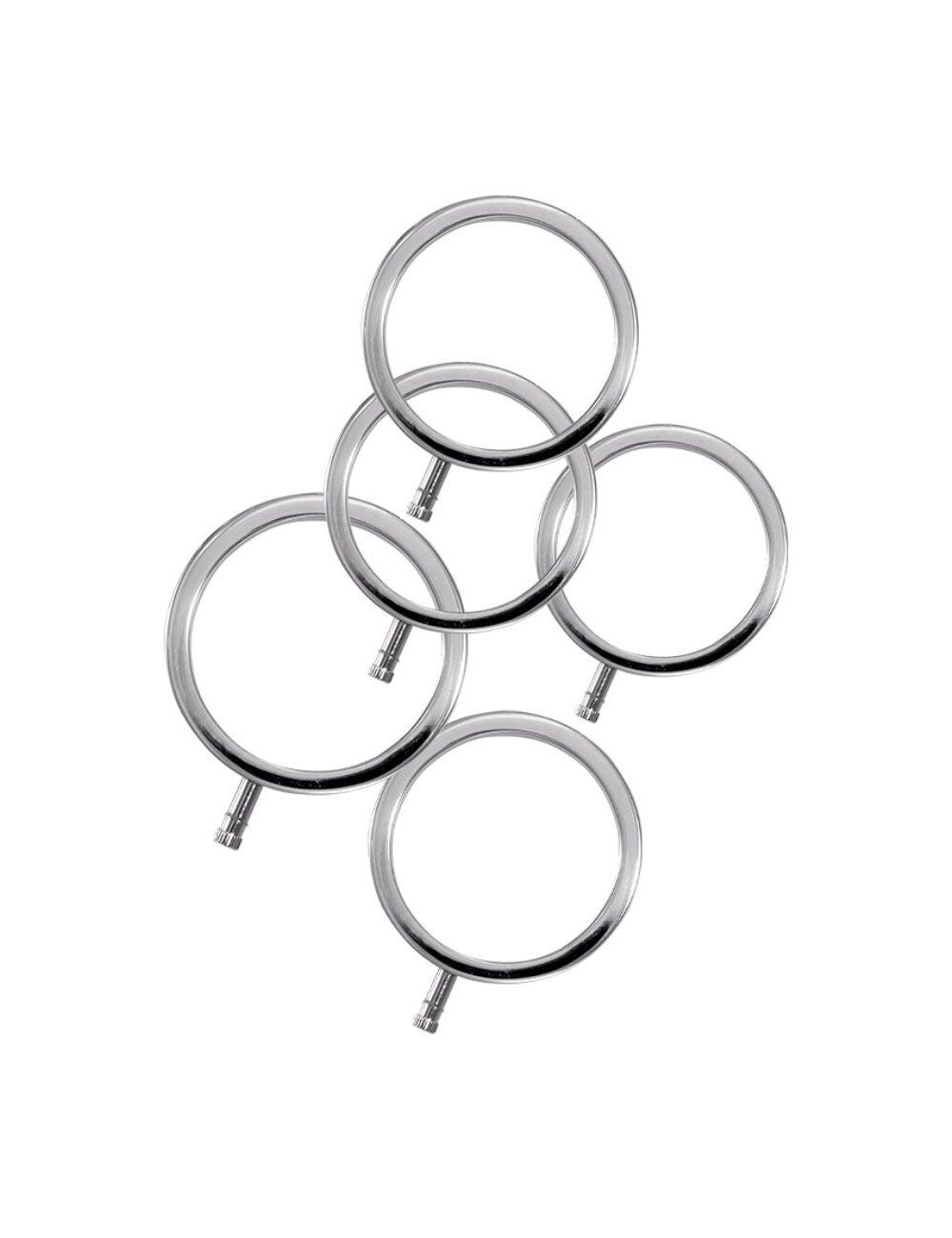 ELECTRASTIM - ELECTRARINGS METALL-PENISRINGE 5ER-PACK ELECTRASTIM - ELECTRARINGS METALL-PENISRINGE 5ER-PACK