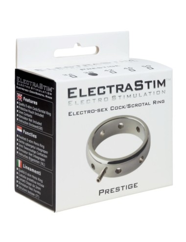 ELECTRASTIM - PRESTIGE ELEKTROMAGNETISCHER PENISRING AUS METALL 50 MM