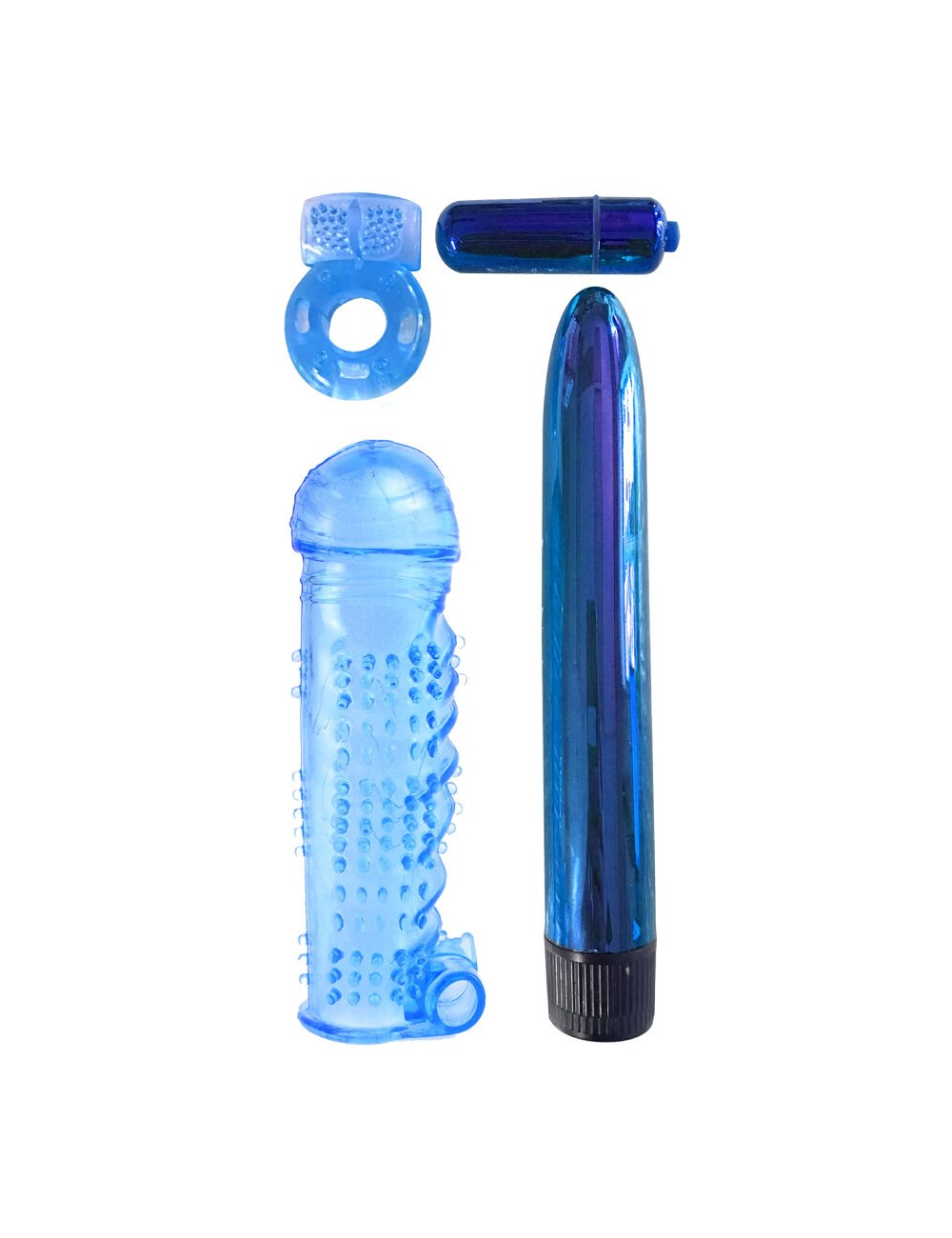 CLASSIX - ULTIMATE PLEASURE COUPLES KIT AZUL CLASSIX - ULTIMATE PLEASURE COUPLES KIT AZUL