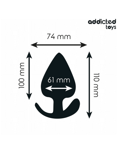 ADDICTED TOYS - ANALSTECKER GRÖSSE XXL 11 CM