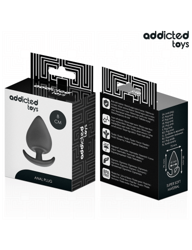 ADDICTED TOYS - ANALSTECKER GRÖSSE L 8 CM