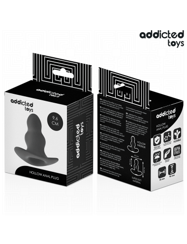 ADDICTED TOYS - HOHL ANAL PLUG GRÖSSE M 9,6 CM