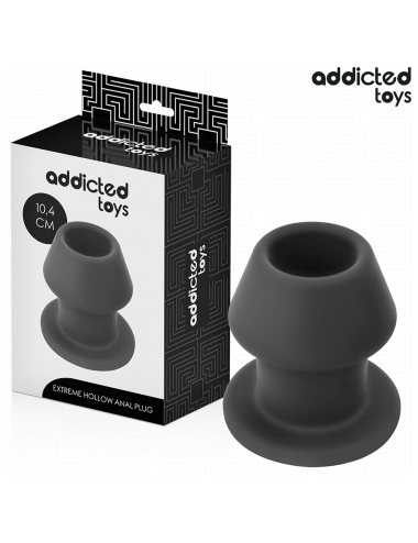 ADDICTED TOYS - EXTREM HOHL ANAL PLUG GRÖSSE L 10