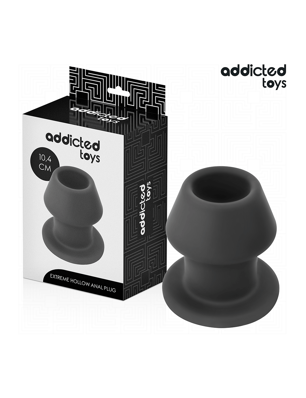 ADDICTED TOYS - EXTREM HOHL ANAL PLUG GRÖSSE L 10