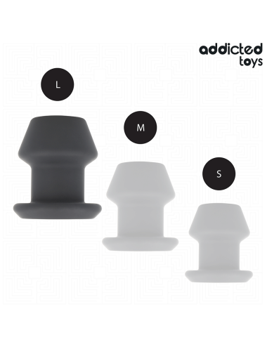 ADDICTED TOYS - EXTREM HOHL ANAL PLUG GRÖSSE L 10,4 CM