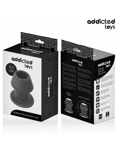 ADDICTED TOYS - EXTREM HOHL ANAL PLUG GRÖSSE L 10,4 CM