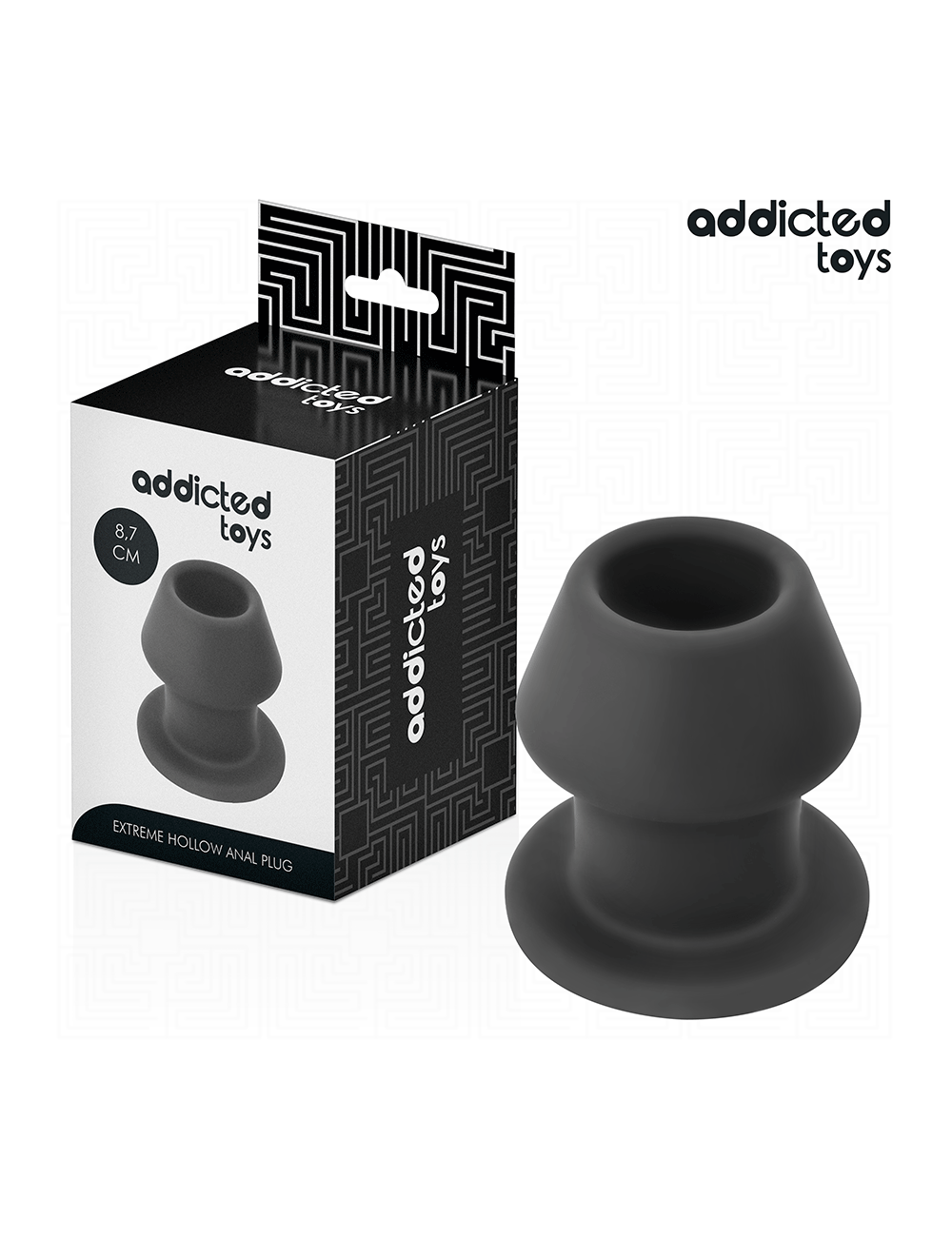 ADDICTED TOYS - EXTREM HOHL ANAL PLUG GRÖSSE M 8