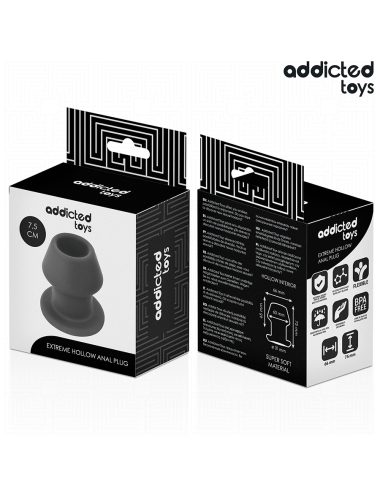 ADDICTED TOYS - EXTREM HOHL ANAL PLUG GRÖSSE S 7,5 CM