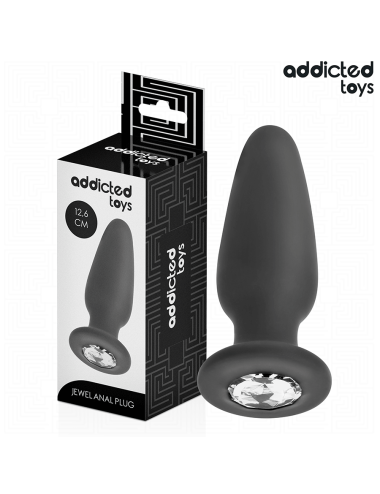 ADDICTED TOYS - ANAL PLUG MIT JUWEL GRÖSSE L 12