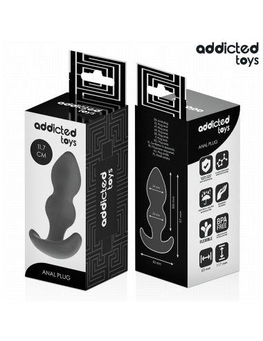 ADDICTED TOYS - ANALSTECKER GRÖSSE L 11,7 CM