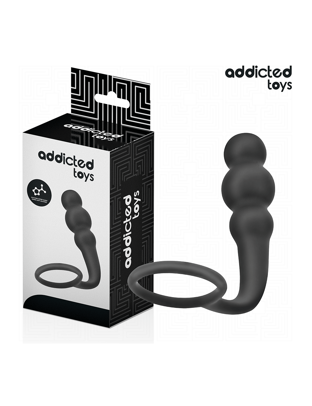 ADDICTED TOYS - ANALPLUG MIT RING MODELL 1 ADDICTED TOYS - ANALPLUG MIT RING MODELL 1