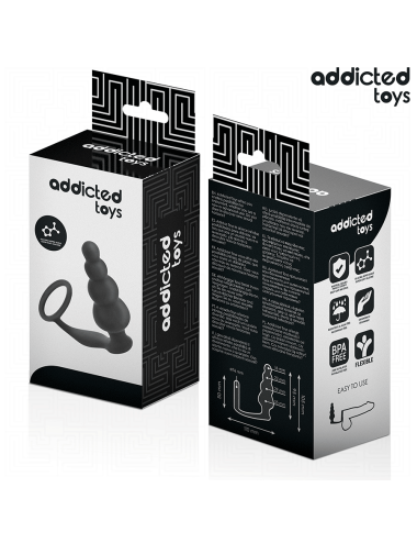 ADDICTED TOYS - ANALPLUG MIT RING MODELL 5