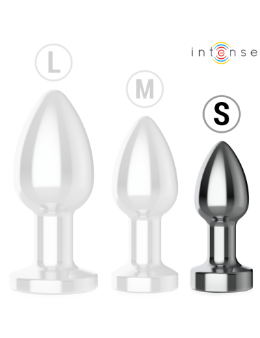 INTENSE - ANAL PLUG 10 VIBRATIONEN METALL MIT FERNBEDIENUNG S