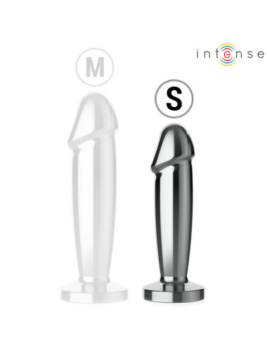 INTENSE - ANAL PLUG 10 VIBRATIONEN METALLDILDO MIT FERNBEDIENUNG S