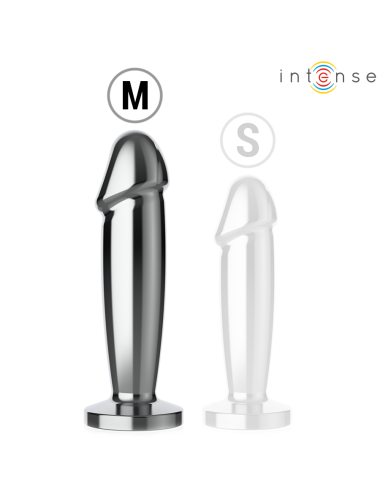 INTENSE - ANAL PLUG 10 VIBRATIONEN METALLDILDO MIT FERNBEDIENUNG M