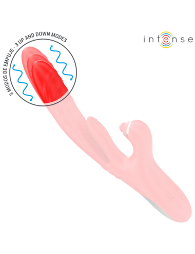 INTENSE - ROSALIA MULTIFUNKTIONSVIBRATOR 3 IN 1 ROT