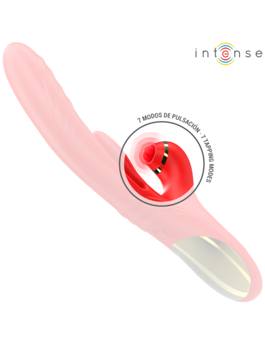 INTENSE - ROSALIA MULTIFUNKTIONSVIBRATOR 3 IN 1 ROT