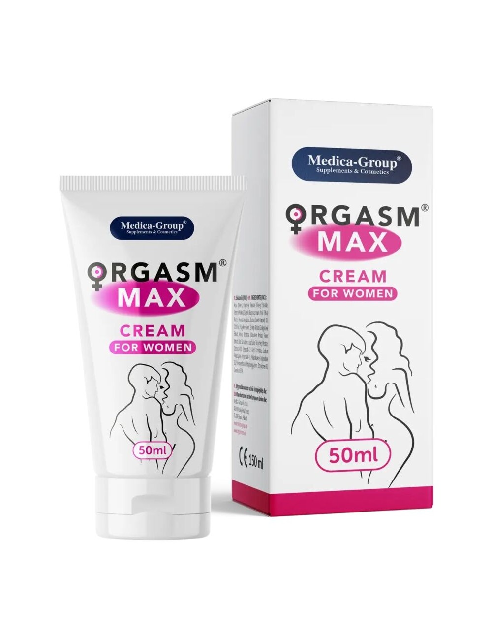 MEDICA GROUP - ORGASM MAX INTIMCREME FÜR FRAUEN 50 ML MEDICA GROUP - ORGASM MAX INTIMCREME FÜR FRAUEN 50 ML